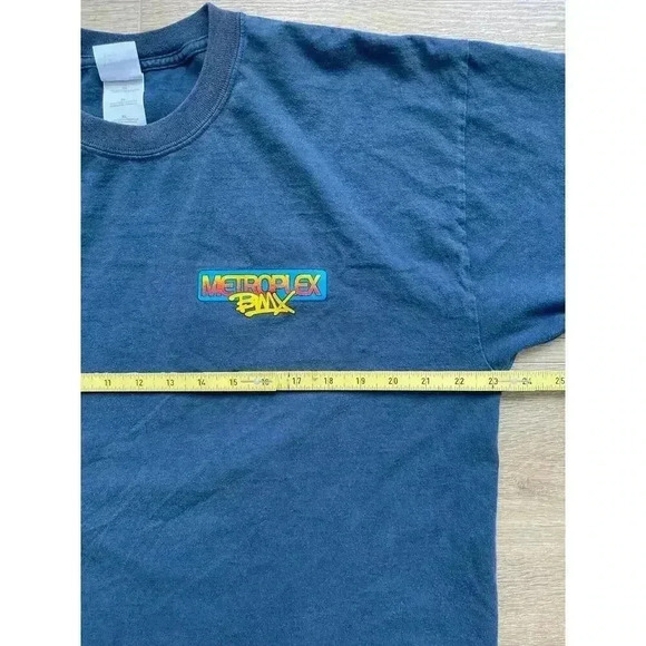 Vintage Metroplex BMX Racing Texas Championship 2002 Desoto, TX Moto Shirt XL - Picture 7 of 9